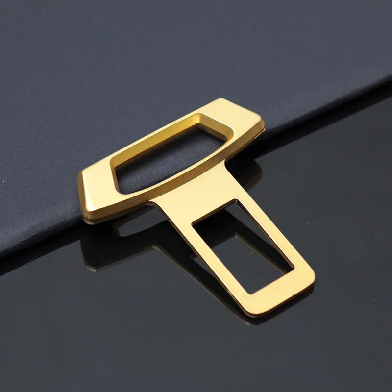 Metal car interior silencer insert for dashboard and door panel noise reduction in matte black finish