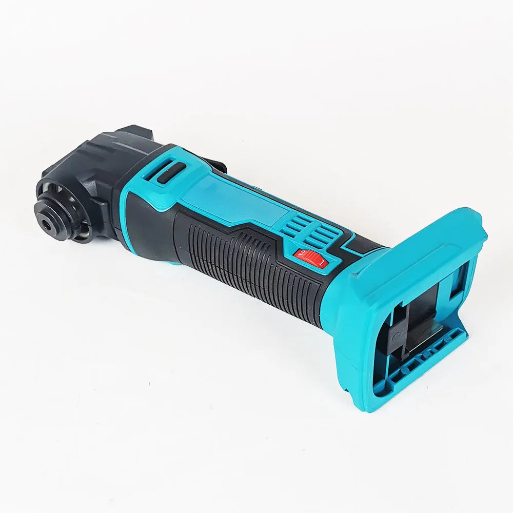 Rechargeable lithium battery trimming machine with metal construction and plastic accessory storage box