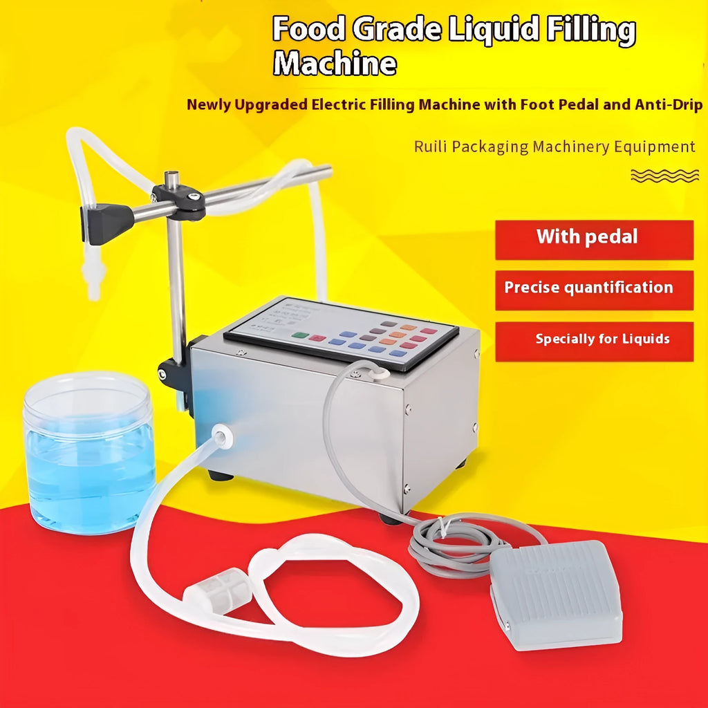 CNC filling machine automatic quantitative dispenser with control panel and dispensing nozzle