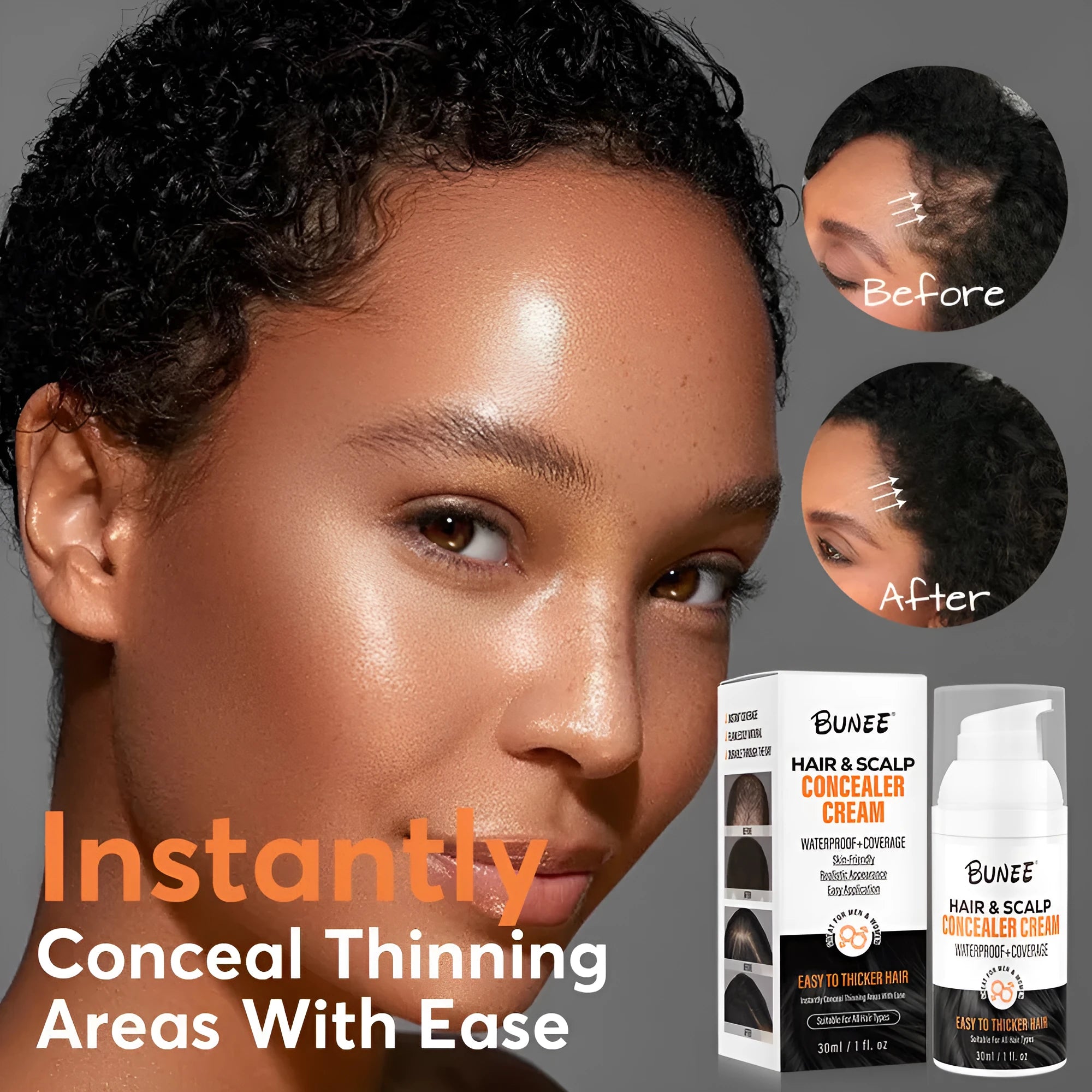 30ml scalp concealer pomade for thinning hair coverage