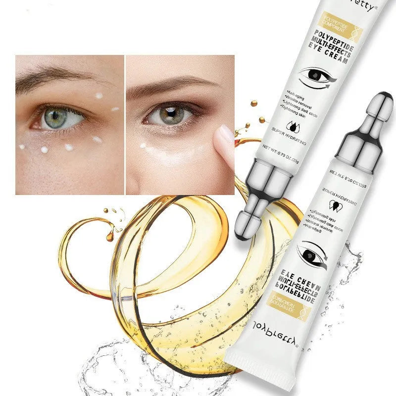 20g peptide anti dark circle eye cream container for puffiness reduction and universal skin care