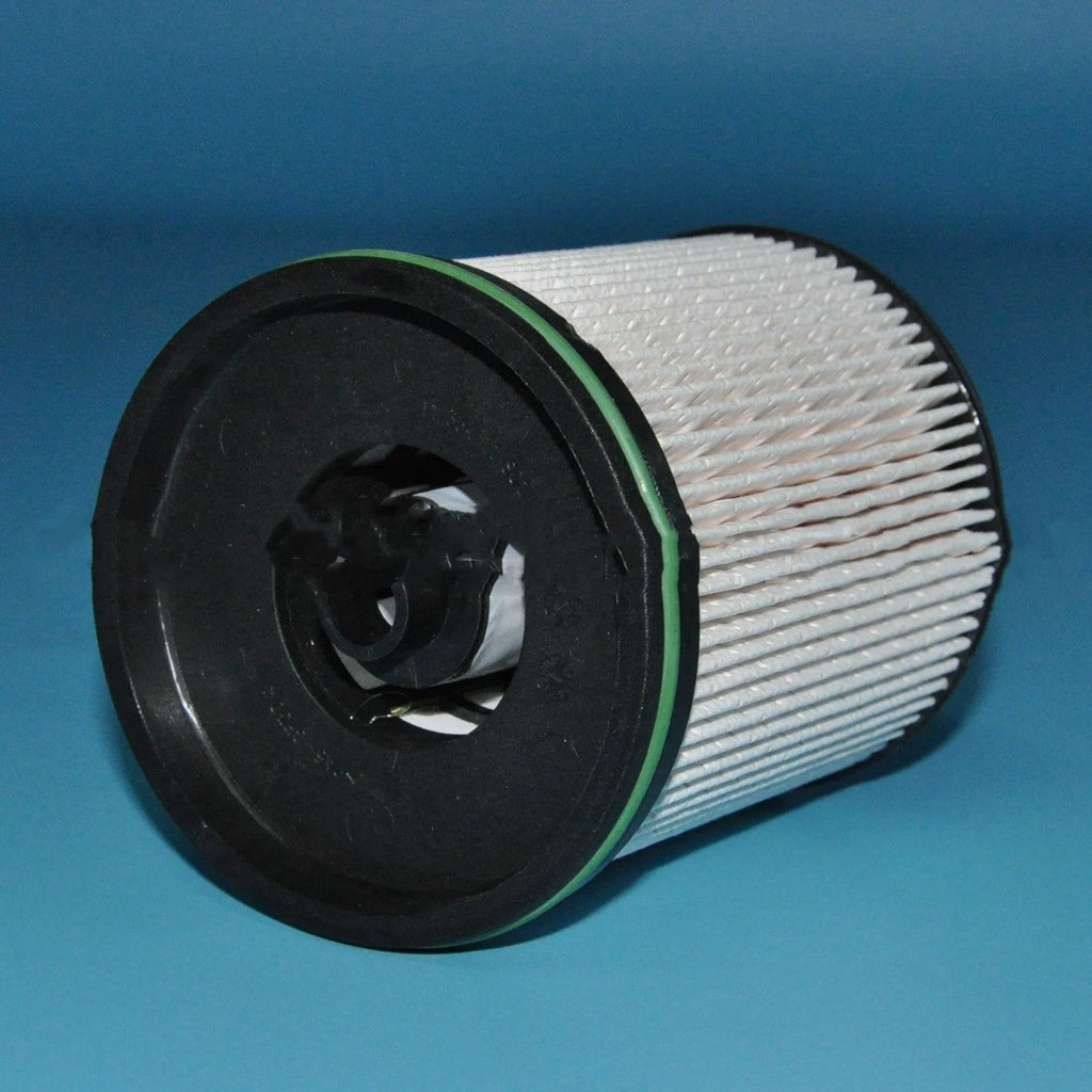 Diesel fuel filter and gasket kit for Vauxhall and Opel Astra K vehicles, showing white filter element.