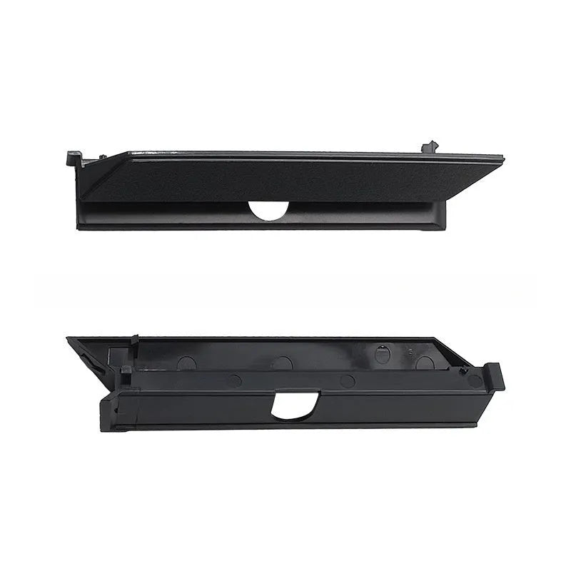 Black PS4 Pro hard drive bottom cover, warehouse door, baffle block, and strip repair parts.