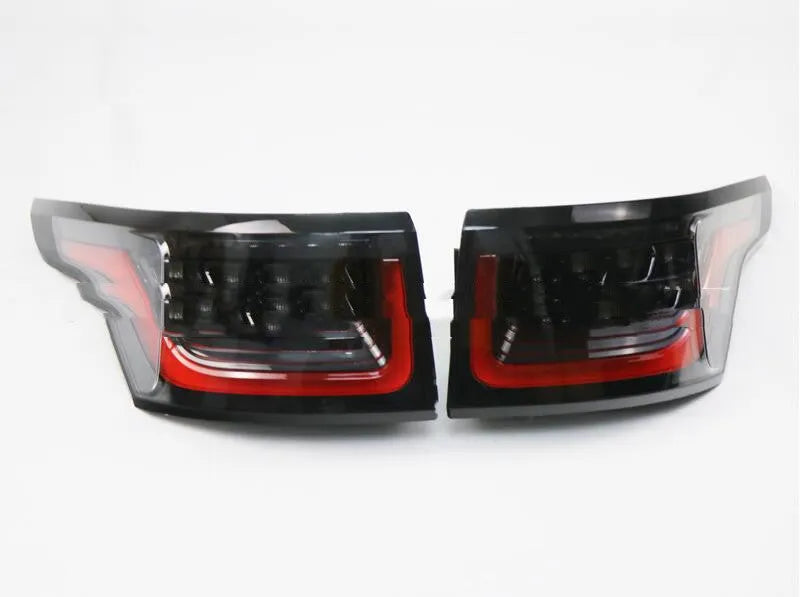 A pair of red LED brake lights for car rear bumper mounting.