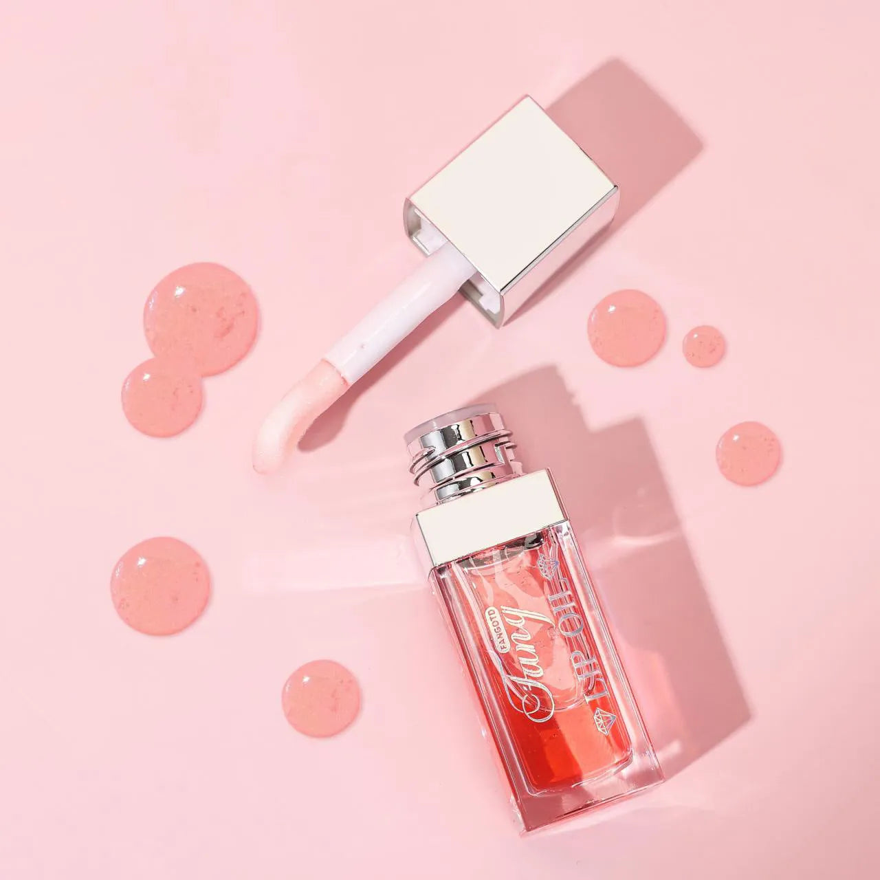 5-colour lip gloss mint lipstick set showing shades Style001 Style006 Style007 Style012 Style015