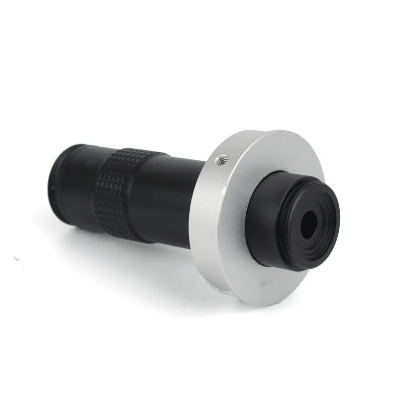 Industrial black monocular camera lens for inspection with 130 times magnification