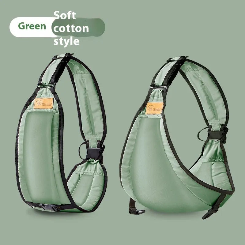 Cloth baby waist stool carrier for infants and toddlers up to 25kg load in grey colour