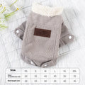 Lambswool fleece-lined dog vest in grey or pink available in sizes XS to XXL