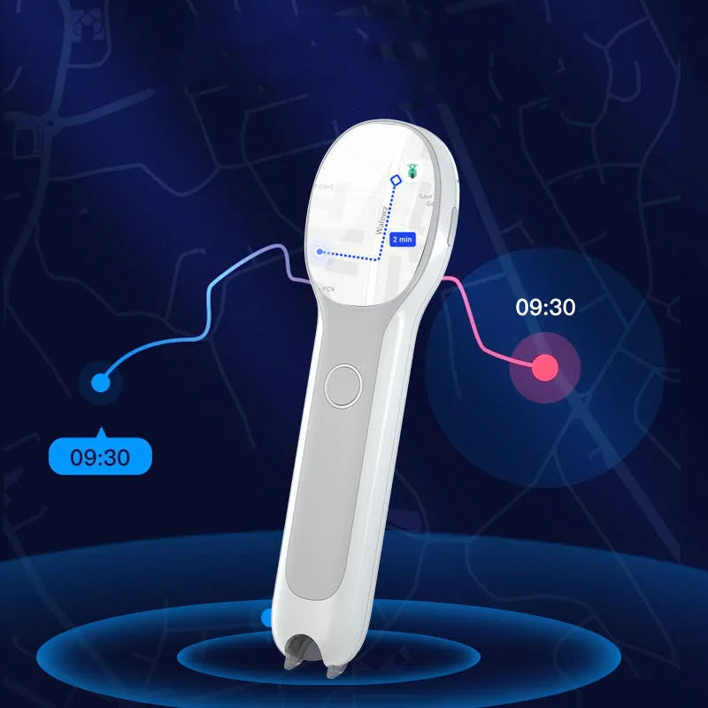 White reading pen with translation function for Chinese and English language learning