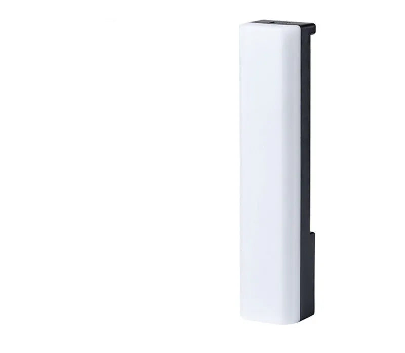 3D RGB voice-activated table top ambiance lamp in white or black shell with USB cable.