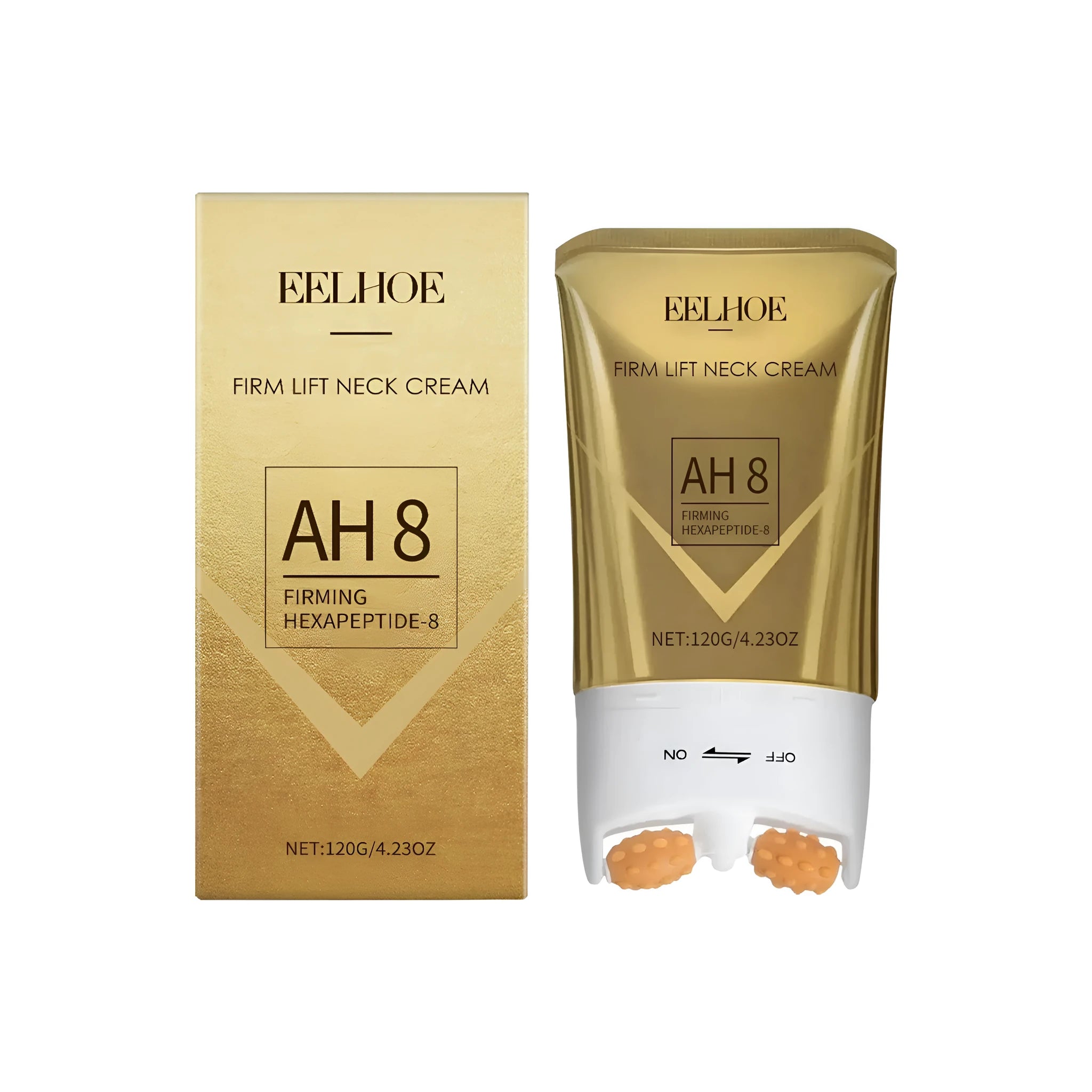 120g jar of firm lift neck cream for anti-ageing neck skincare treatment