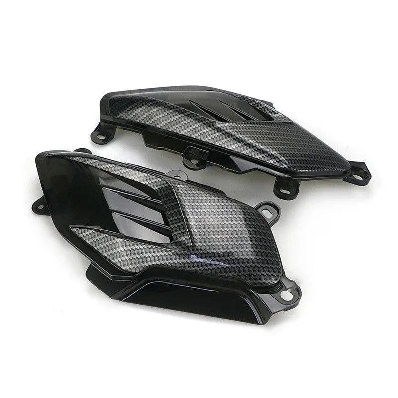 Pair of carbon fibre design LED side lamps for YAMAHA NMAX125 and NMAX155 scooters