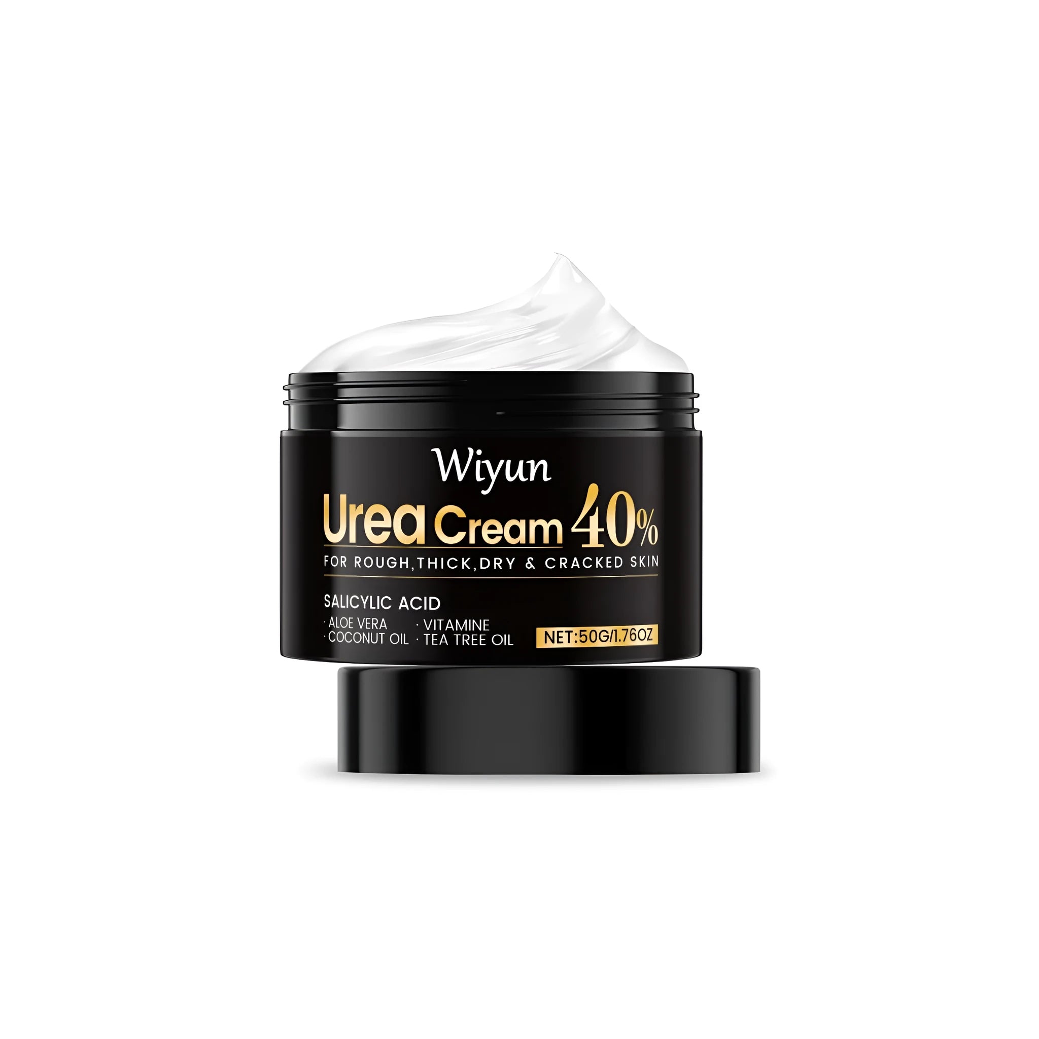 50g tube of urea hand and foot cream with salicylic acid and aloe extract