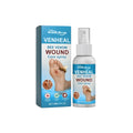 30ml diabetes wound spray bottle with herbal ingredients including bee venom and menthol leaf