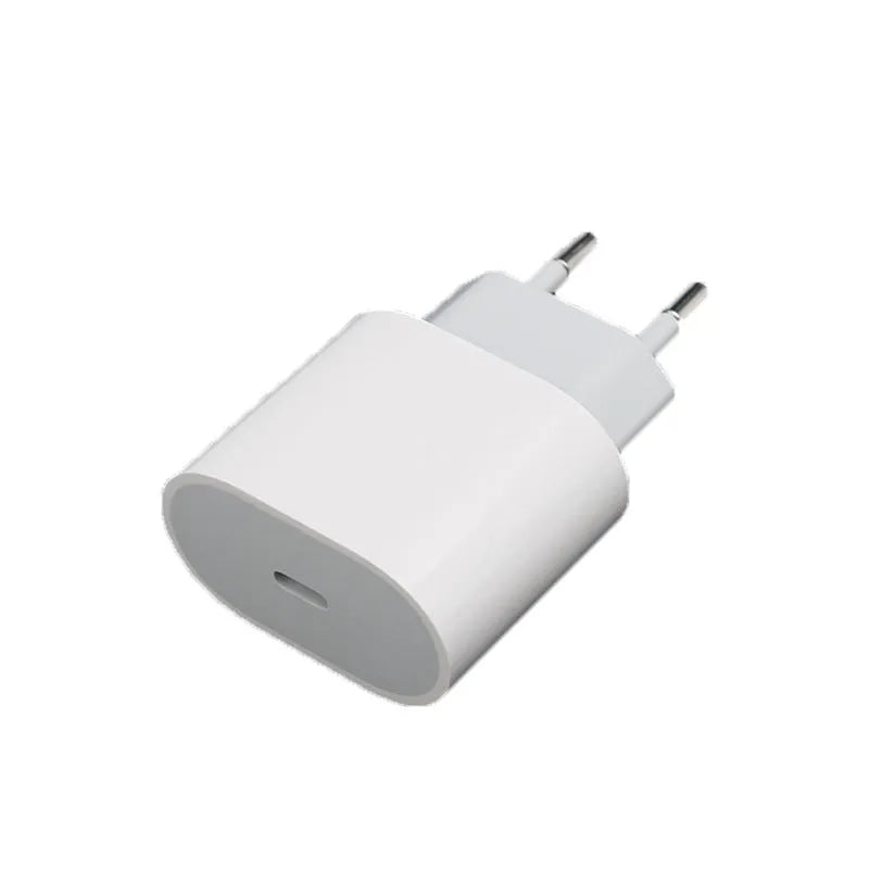 PD20W mobile phone charger with USB port and plug options