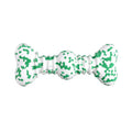 Green and white camouflage patterned natural rubber dog chew toy for large breed dogs
