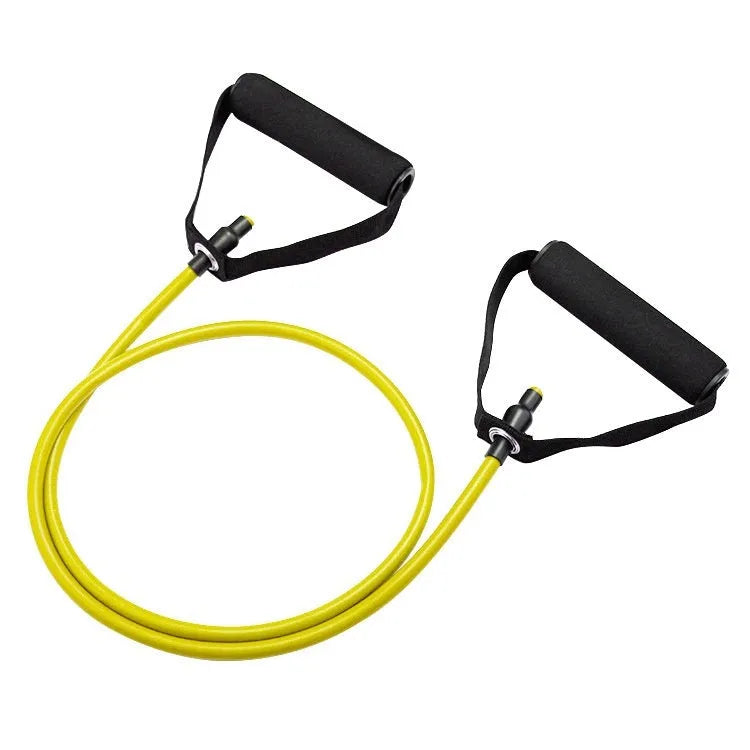 Adjustable chest expander exercise equipment with TPE tension rope in five resistance colours