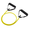 Adjustable chest expander exercise equipment with TPE tension rope in five resistance colours