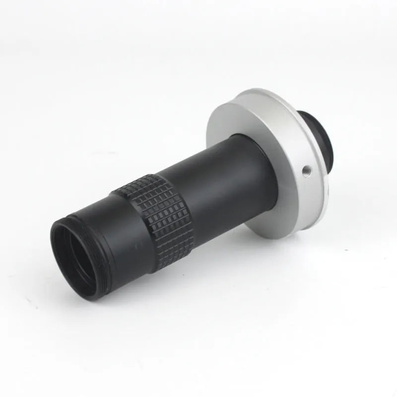 Industrial black monocular camera lens for inspection with 130 times magnification