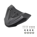 Black ABS fixed wind front wing motorcycle accessory for KTM Adventure models