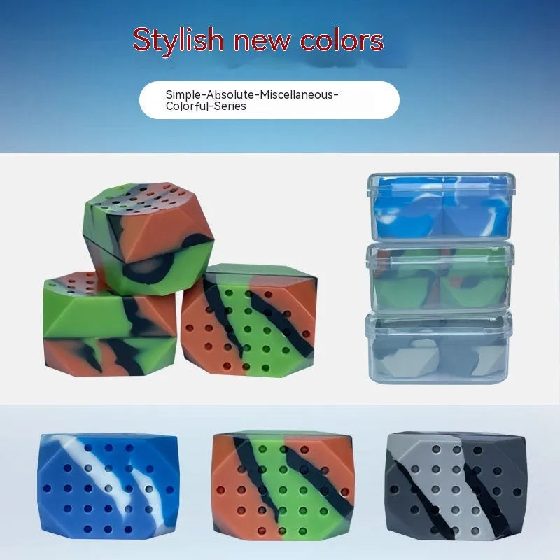 Camouflage pattern silicone facial muscle fitness balls for jaw training exercises