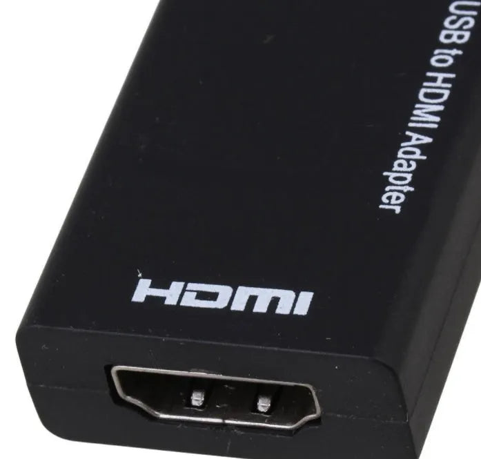Black DisplayPort to HDMI adapter cable with 12cm length connecting devices