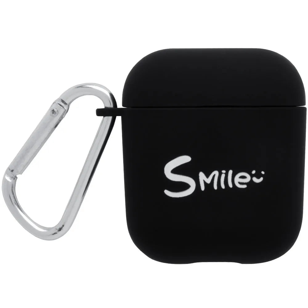 A hard PC back cover case for AirPods in various colours and decorative styles.