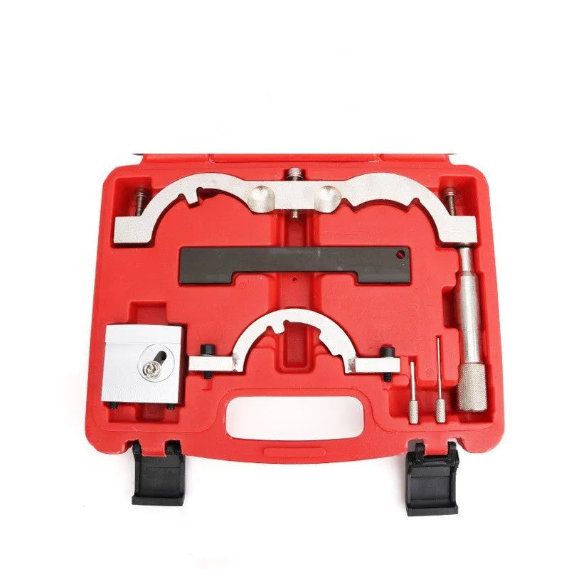 Red chrome-vanadium steel timing tool kit for Opel 1.4T LUJ engine repair