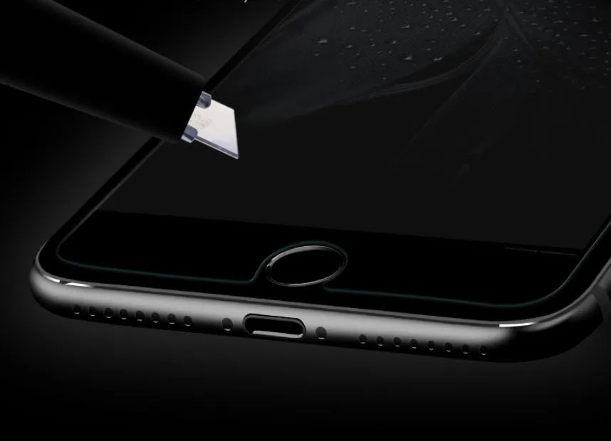 Tempered glass privacy screen protector for iPhone XS Max with anti-spy feature and 9H hardness