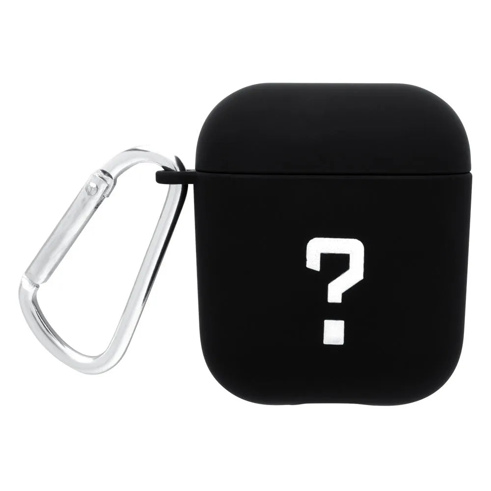 A hard PC back cover case for AirPods in various colours and decorative styles.