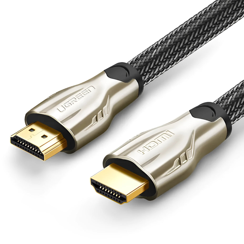 HDMI cable with gold-plated connectors available in lengths from 0.5 to 5 metres