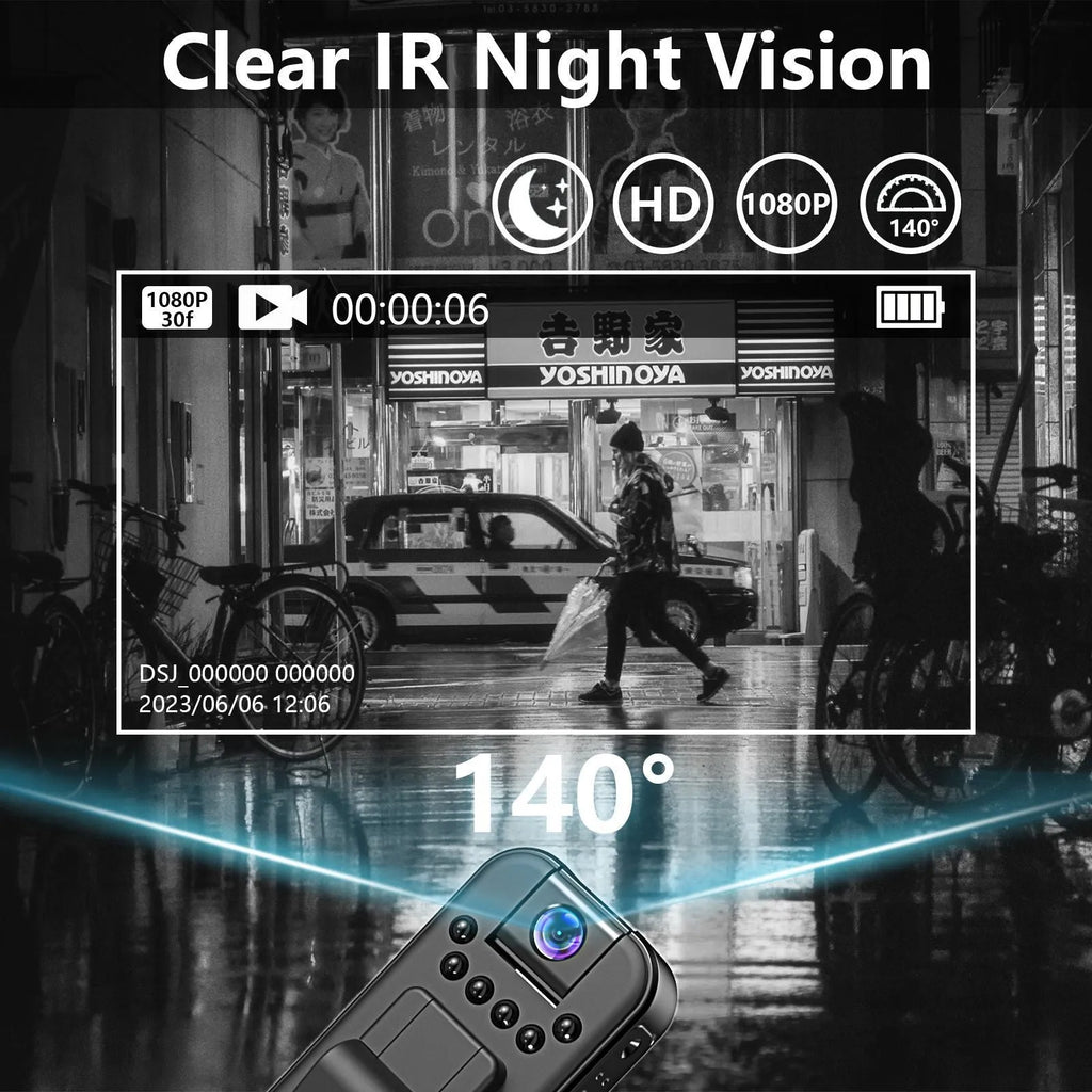 L7 home security recorder with HD image quality and infrared night vision
