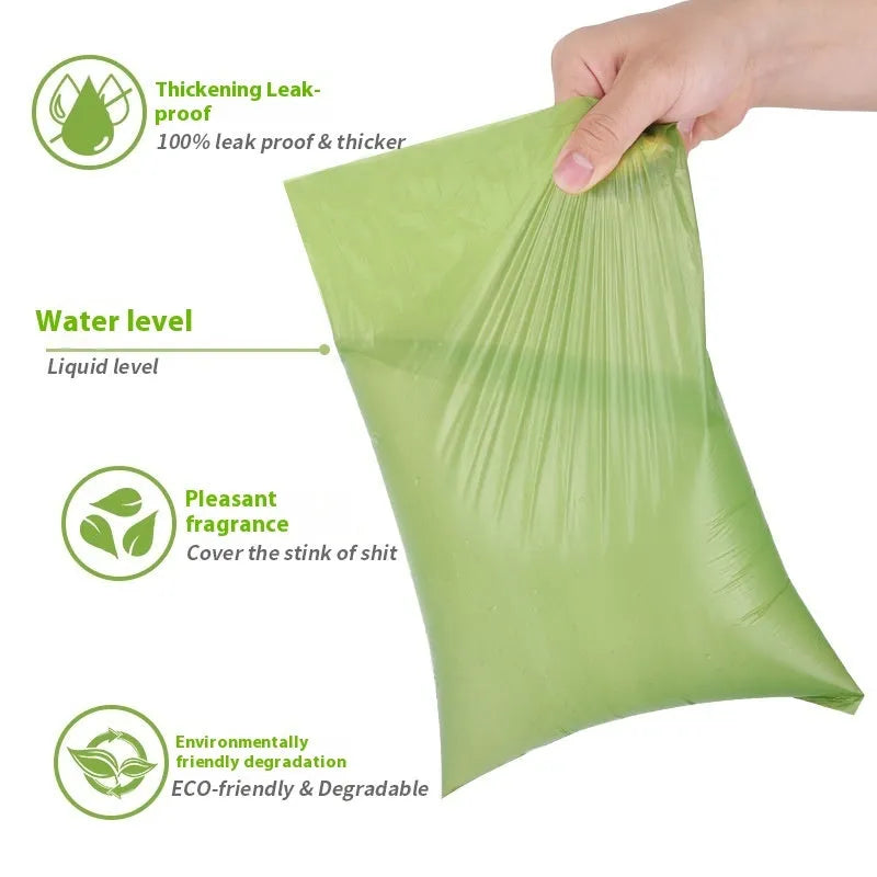 EPI environmentally friendly degradable pet waste bags in various colours with dispenser options
