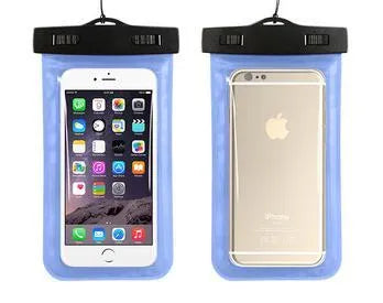 Aqua-One waterproof phone pouch for swimming diving with 30 metre depth rating and PVC construction