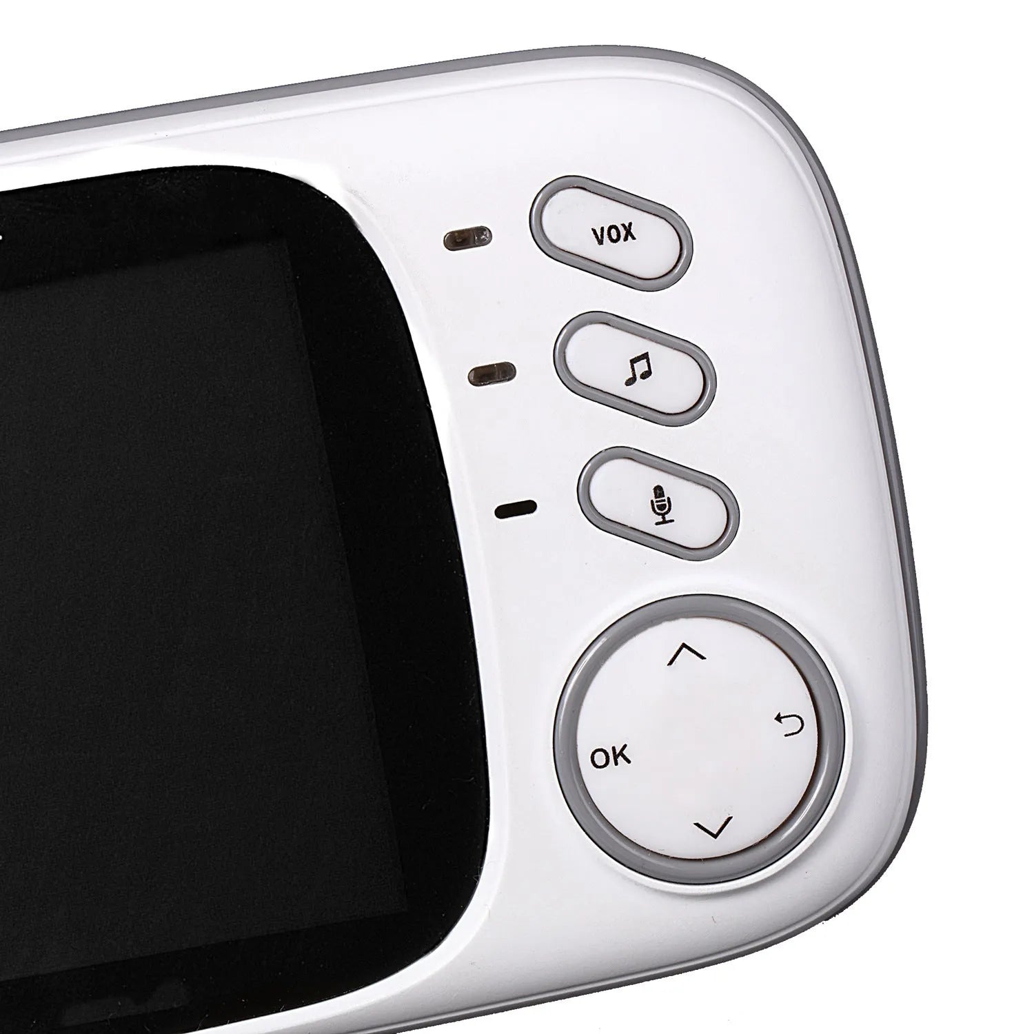 VB603 digital baby monitor with handheld colour LCD screen and separate nursery camera unit