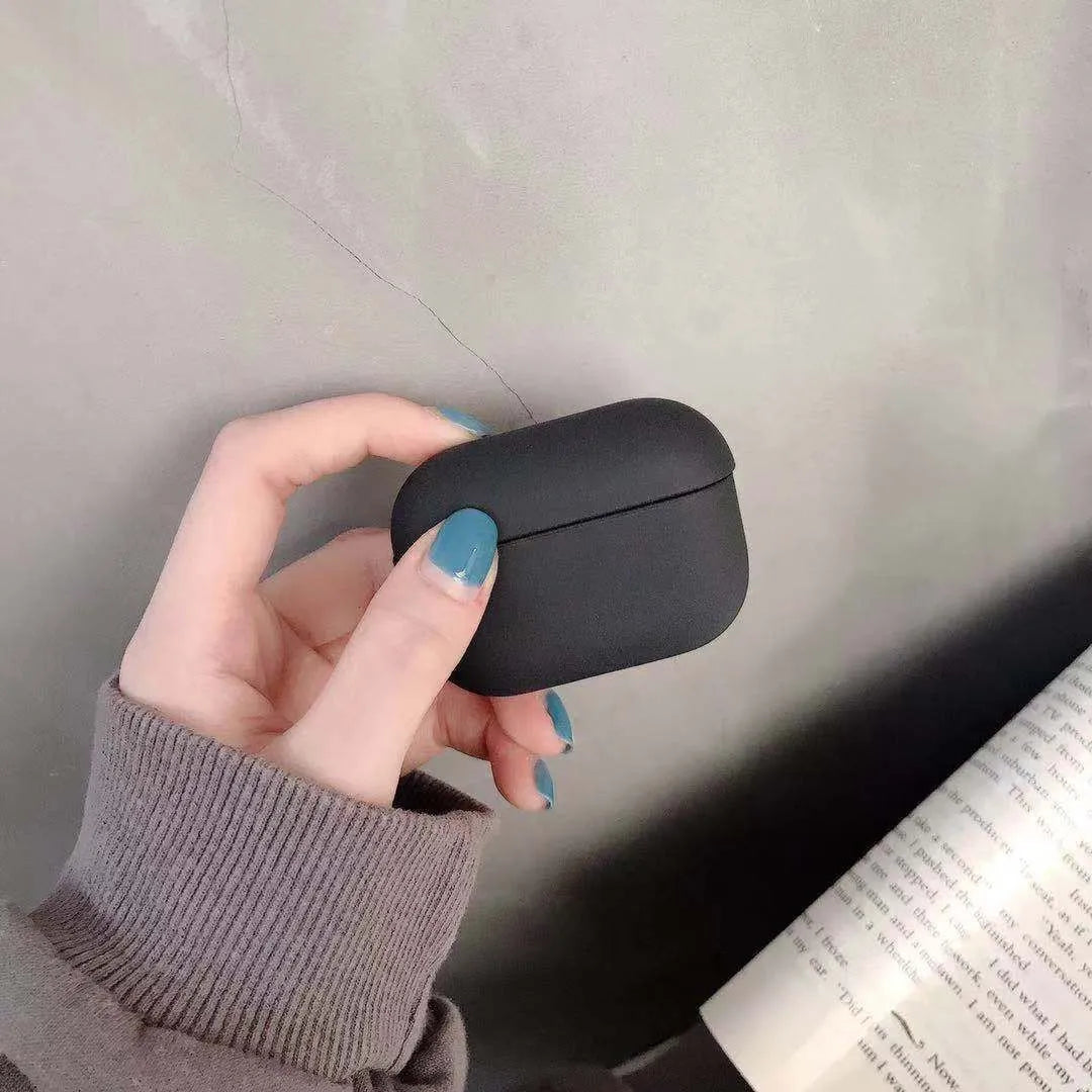 Plastic protective case for Apple AirPods Pro 3 wireless earbuds in various colours.