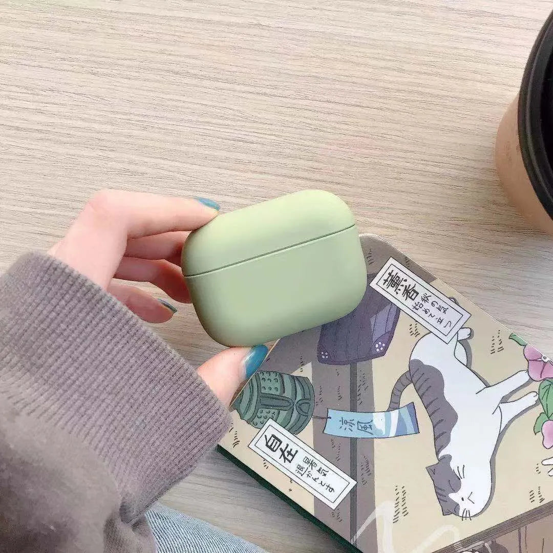 Plastic protective case for Apple AirPods Pro 3 wireless earbuds in various colours.