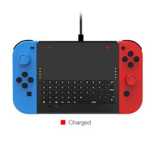 Black felt Nintendo Switch pouch case with game card slots and double layer storage compartments