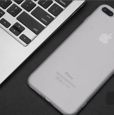 TPU silicone iPhone case in black, blue, red and white colours compatible with iPhone 7 and iPhone 8 models