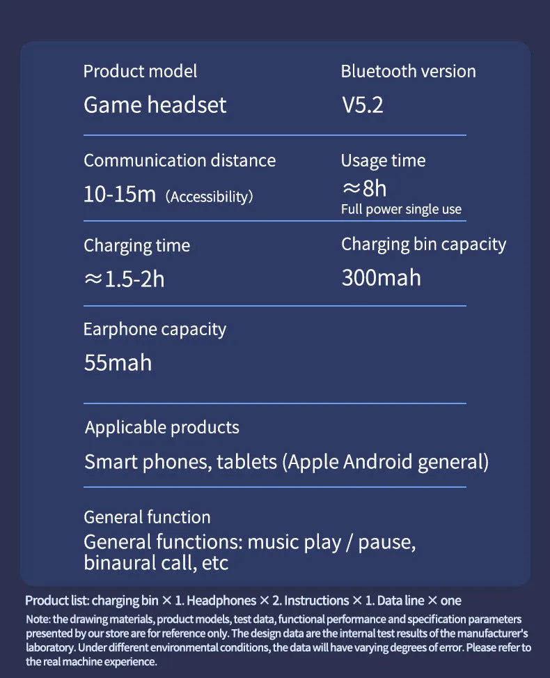 Black N35 Gaming Bluetooth wireless in-ear headset with private mould earplugs.