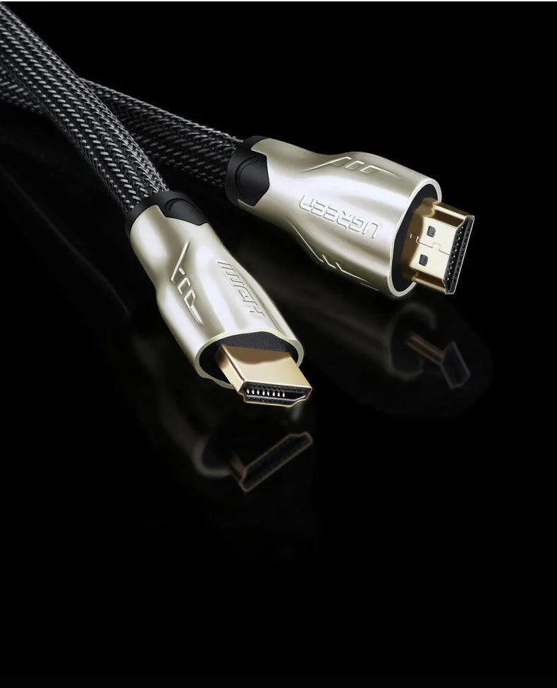 HDMI cable with gold-plated connectors available in lengths from 0.5 to 5 metres