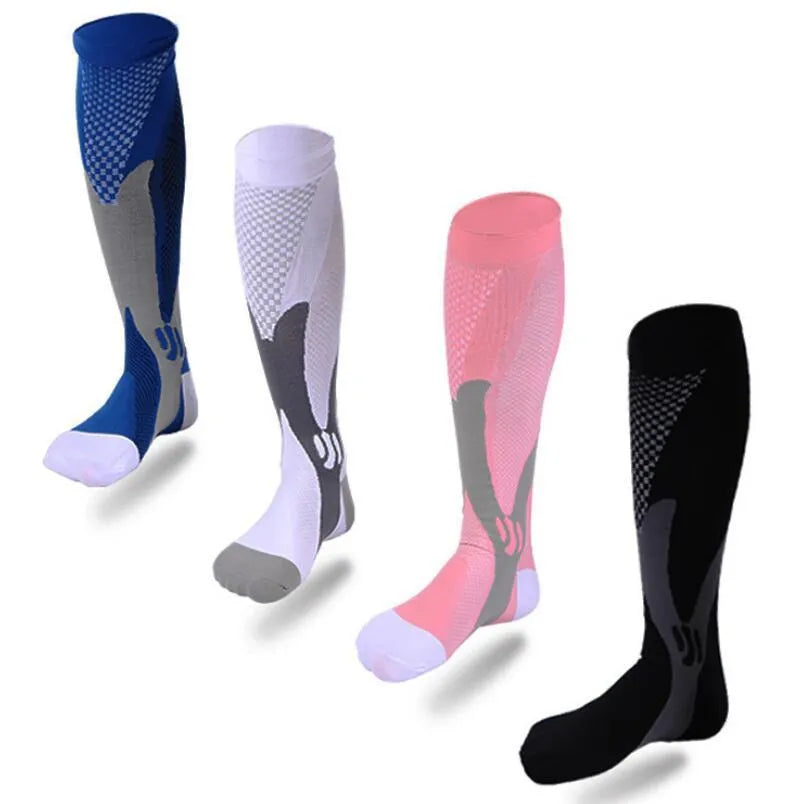 Graduated compression socks for men and women in various colours and pack options