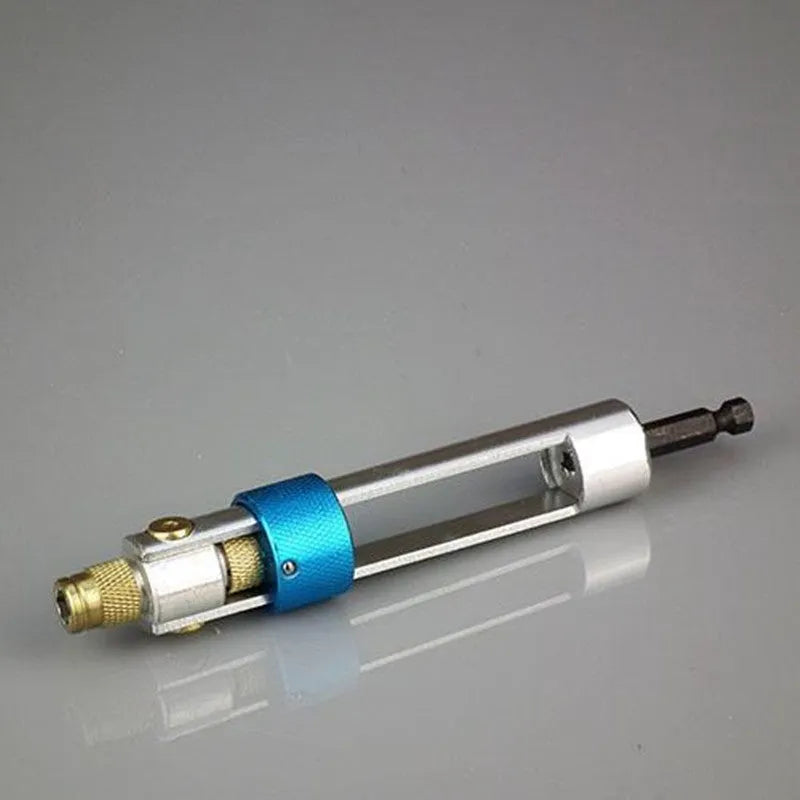 Half Time Drill driver attachment set with swivel head and selection of Phillips, flathead, and countersink bits