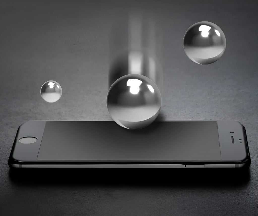Tempered glass privacy screen protector for iPhone XS Max with anti-spy feature and 9H hardness