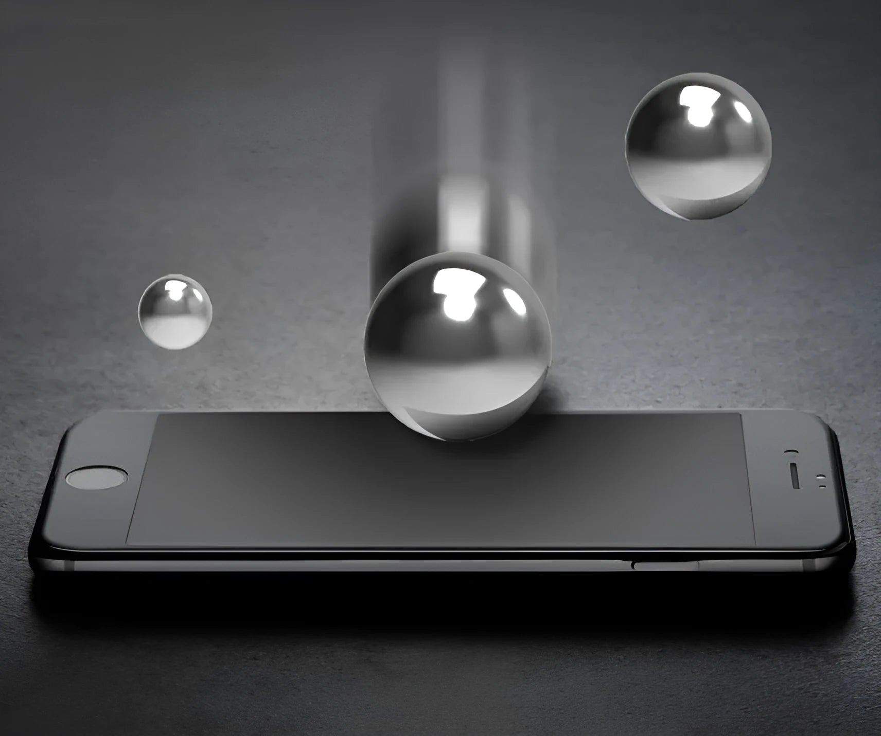 Tempered glass privacy screen protector for iPhone XS Max with anti-spy feature and 9H hardness