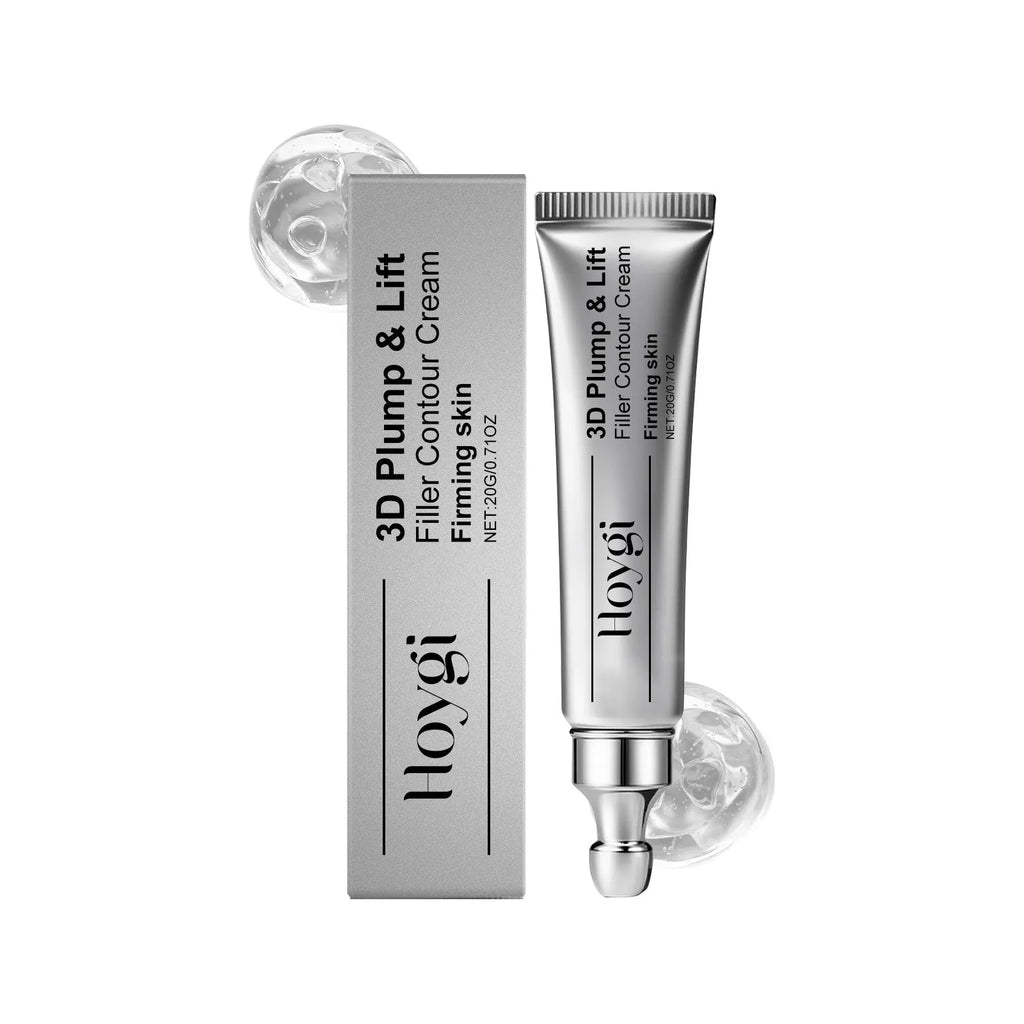 Moisturising and nourishing eye cream tube, 20g net weight, 3x13.3cm size.