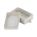 Black ABS plastic waterproof instrument box for security monitoring power supplies