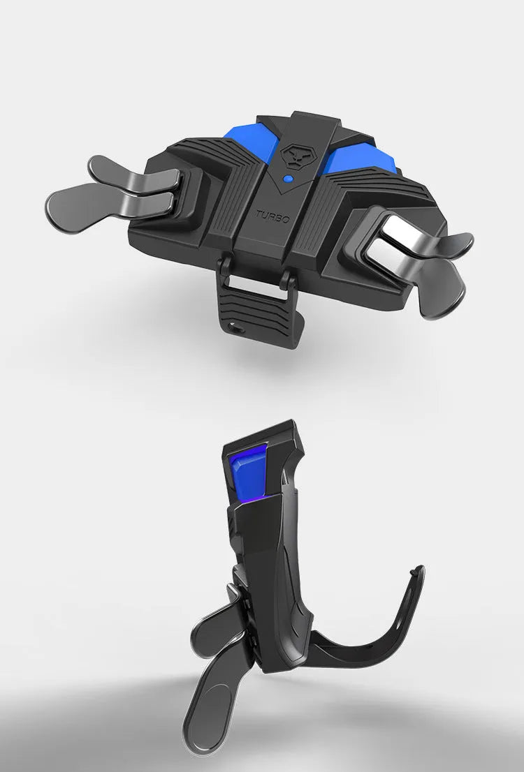 PS4 gamepad back button attachment for Slim and Pro controllers with long black cable.