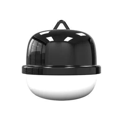 GPS tracking device for pet collars in black, brown, green, and pink colours.