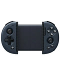 Feizhi Wee2T midnight blue mobile game controller with stretch handle holding a phone.